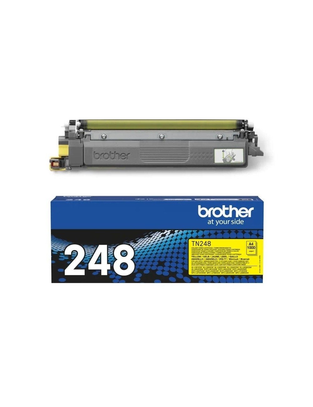 Tóner Original Brother TN248Y/ Amarillo