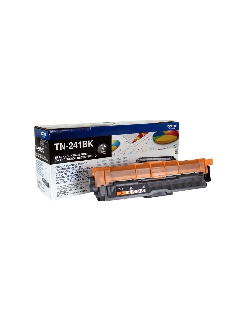 Tóner Original Brother TN-241BK/ Negro