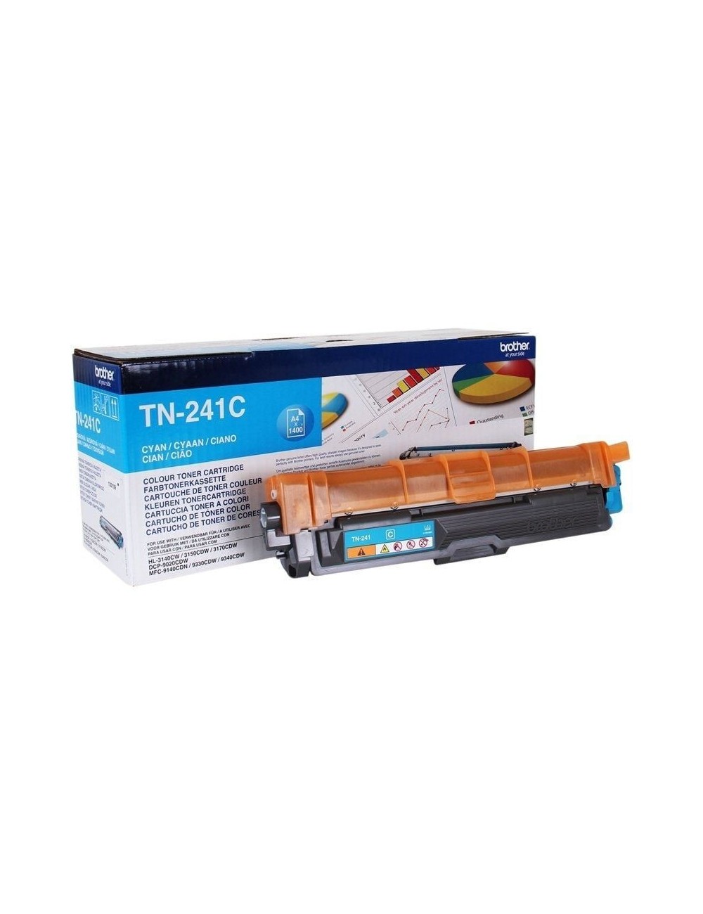 Tóner Original Brother TN-241C/ Cian