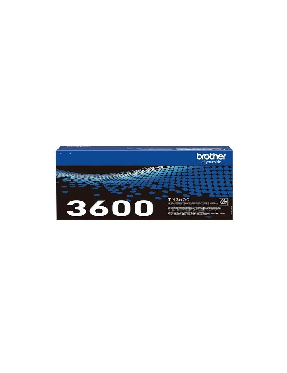 Tóner Original Brother TN3600/ Negro