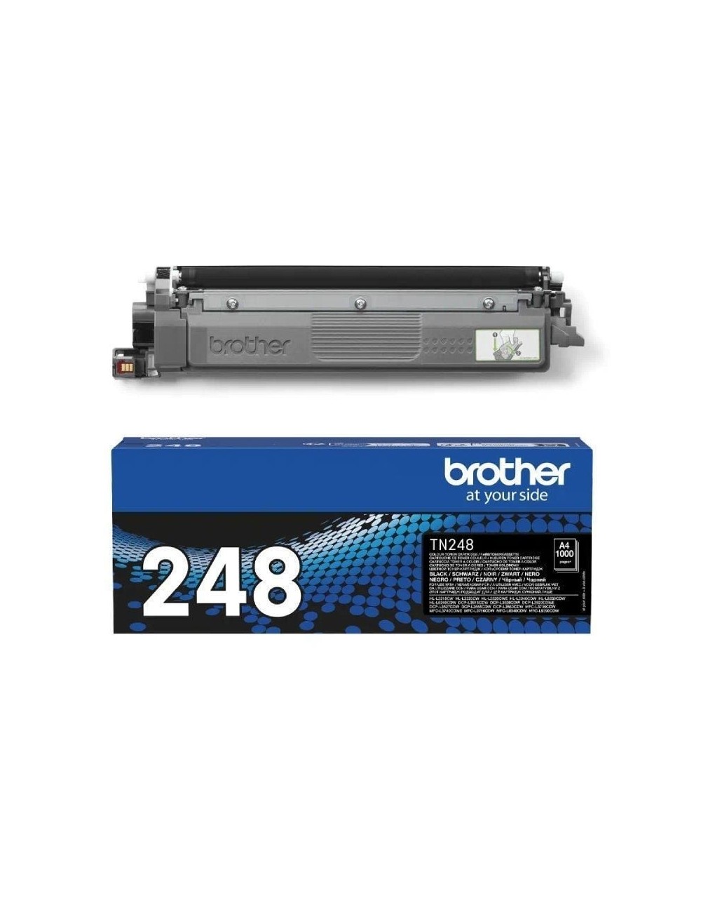 Tóner Original Brother TN248BK/ Negro