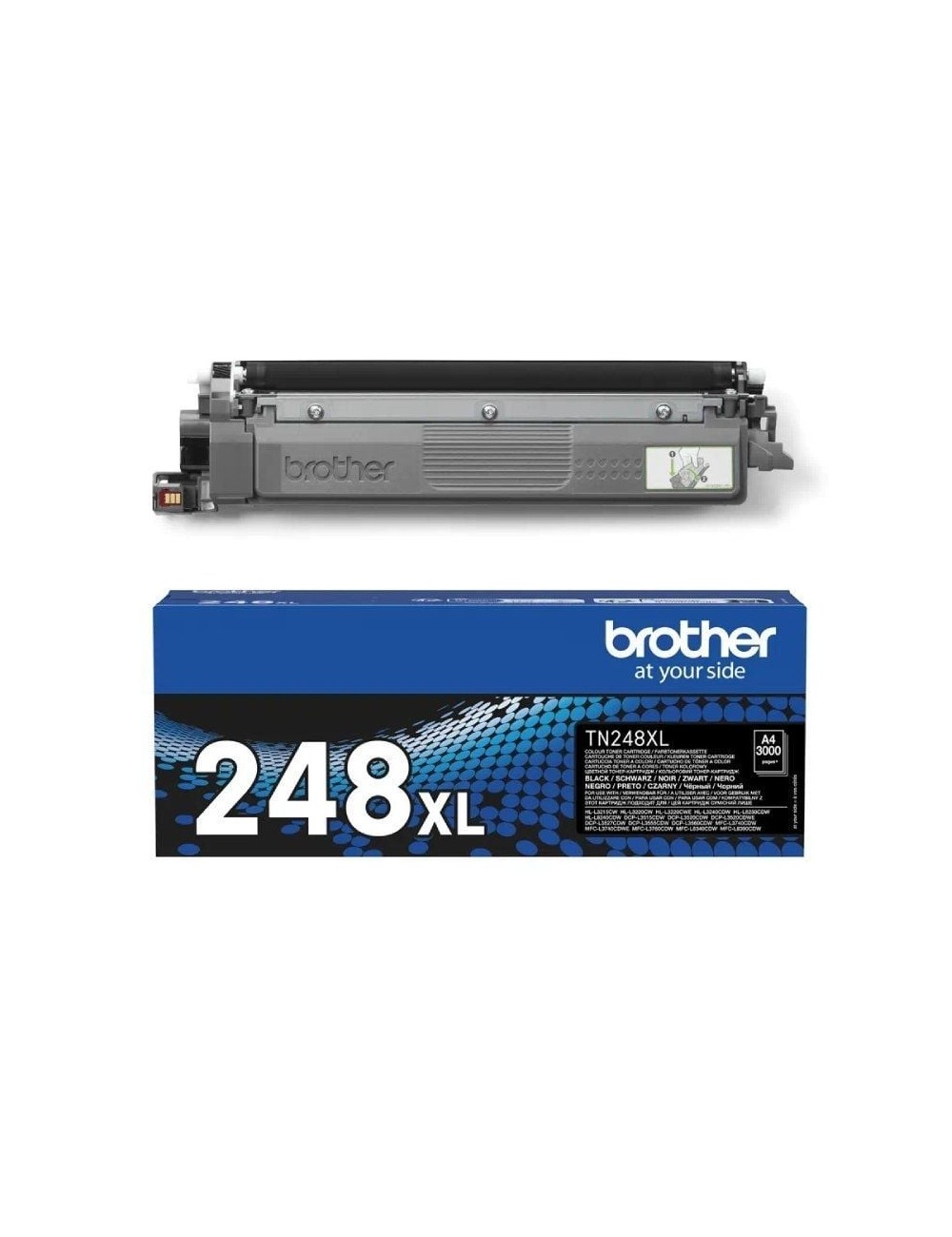 Tóner Original Brother TN248XLBK Alta Capacidad/ Negro