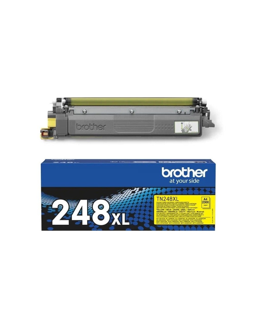Tóner Original Brother TN248XLY Alta Capacidad/ Amarillo
