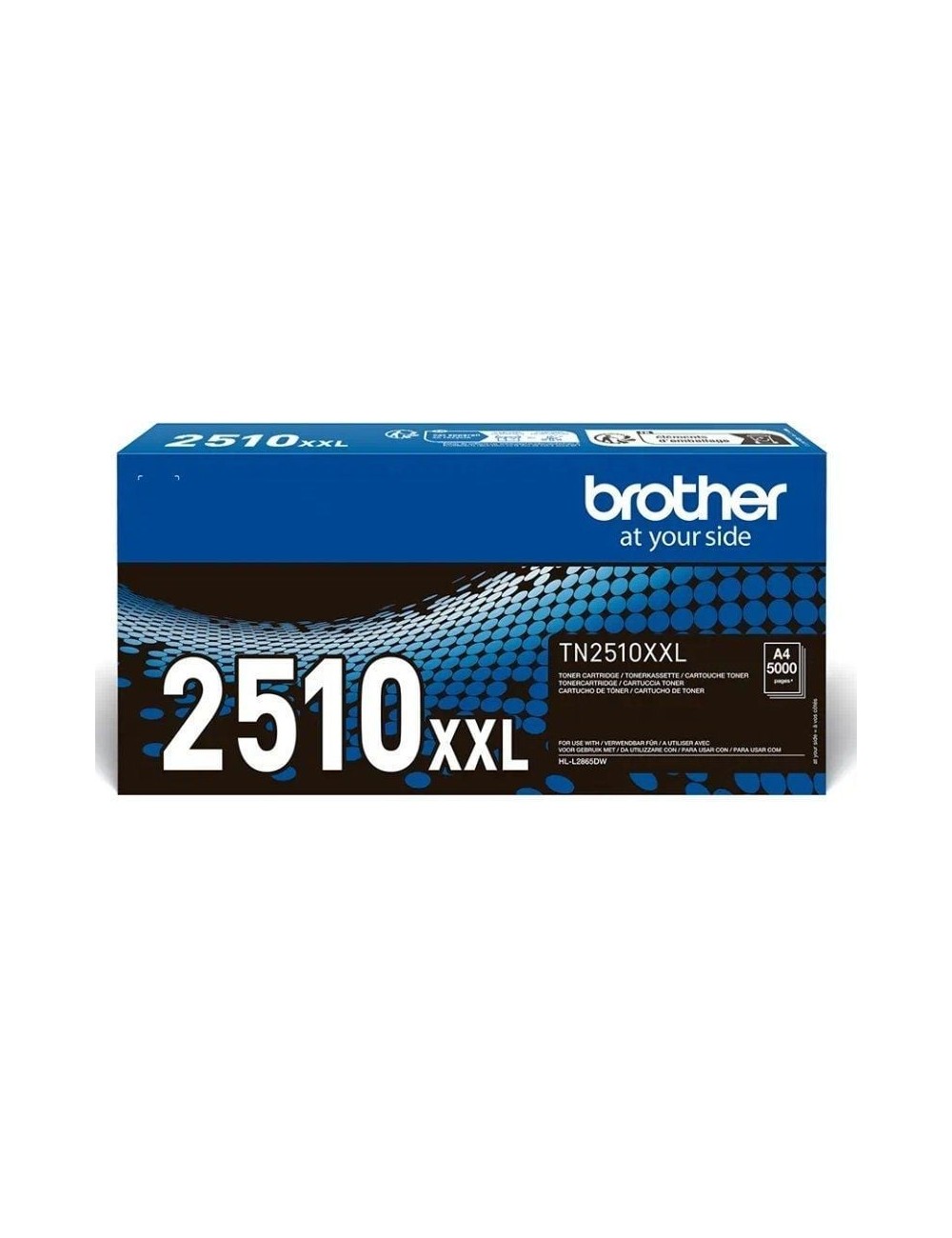 Tóner Original Brother TN2510XXL Alta Capacidad/ Negro