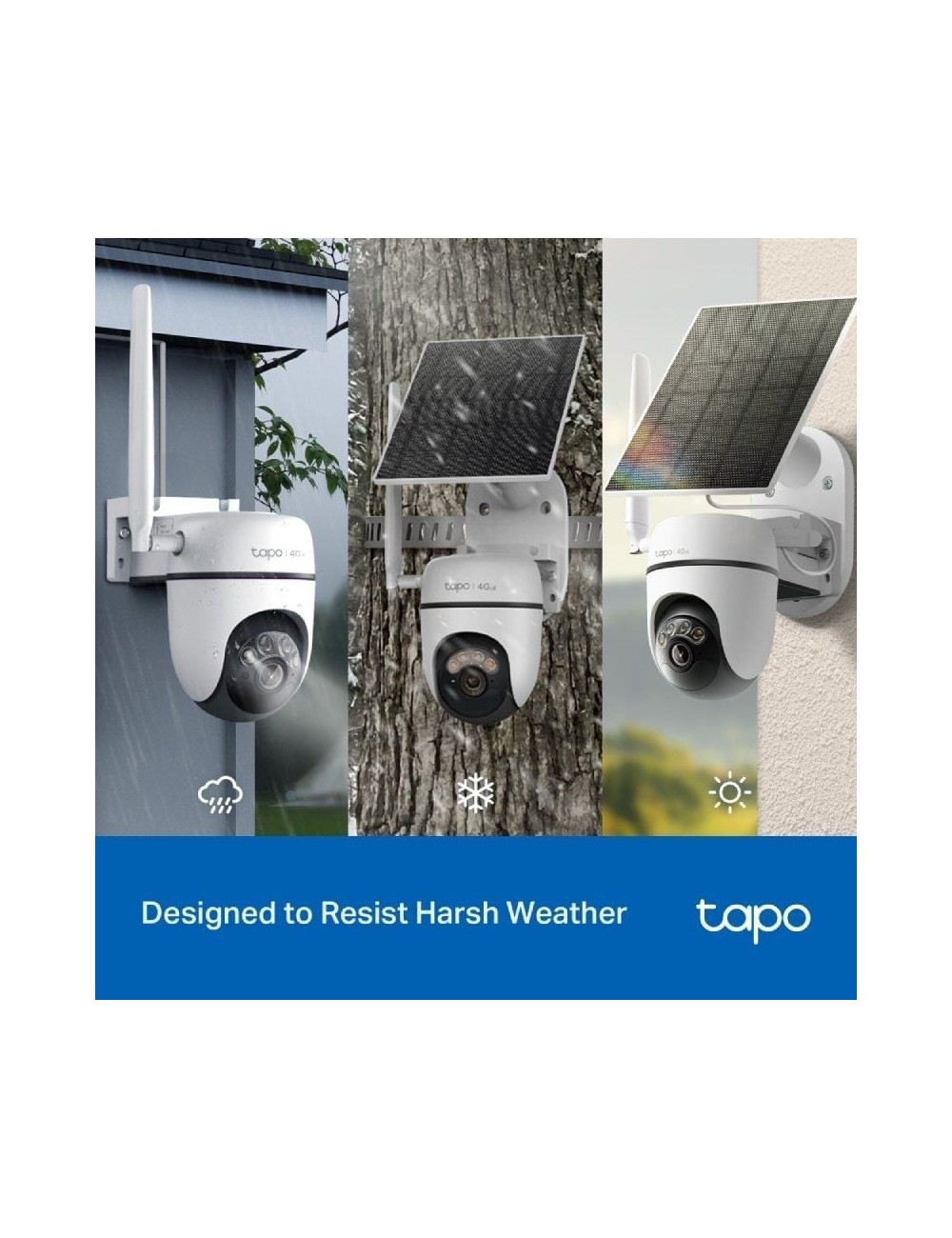 Cámara de Videovigilancia TP-Link Tapo C615G Kit/ Visión Nocturna/ Control desde APP/ Incluye Panel Solar