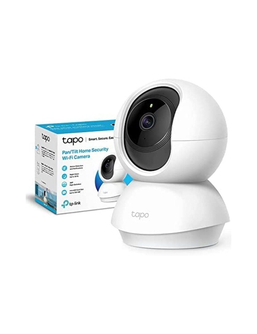 Cámara de Videovigilancia TP-Link Tapo C210/ Visión Nocturna/ Control desde APP