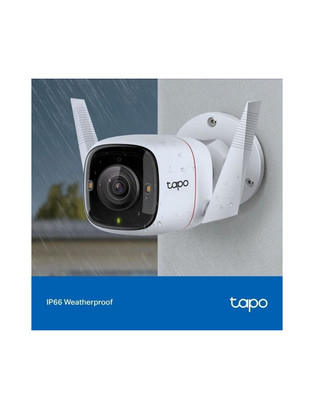 Cámara de Videovigilancia TP-Link Tapo C320WS/ Visión Nocturna/ Control desde APP