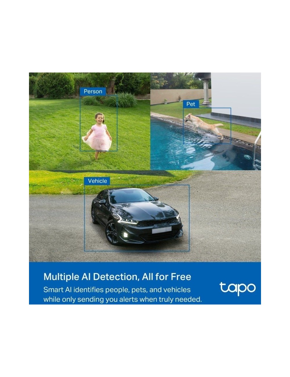 Cámaras de Videovigilancia TP-Link Tapo C425 KIT/ Visión Nocturna/ Control desde APP/ Incluye Panel Solar