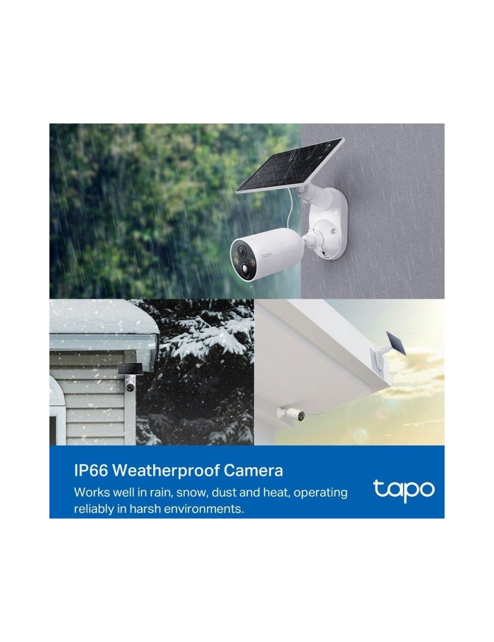 Cámaras de Videovigilancia TP-Link Tapo C425 KIT/ Visión Nocturna/ Control desde APP/ Incluye Panel Solar