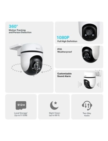 Cámaras de Videovigilancia TP-Link Tapo C500/ Visión Nocturna/ Control desde APP