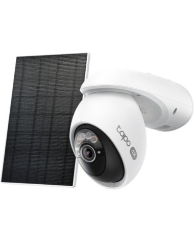 Cámara de Videovigilancia TP-Link Tapo C660 Kit/ Visión Nocturna/ Control desde APP/ Incluye Panel Solar