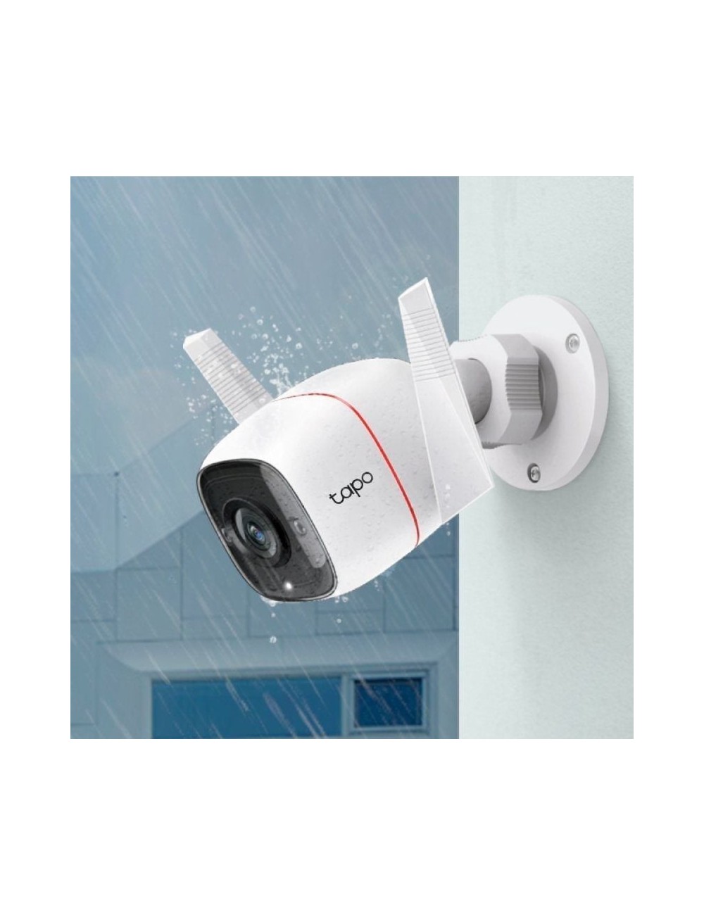 Cámara de Videovigilancia TP-Link Tapo TC65/ Visión Nocturna/ Control desde APP