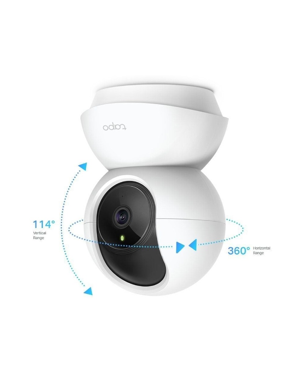 Cámara de Videovigilancia TP-Link Tapo TC70/ Visión Nocturna/ Control desde APP