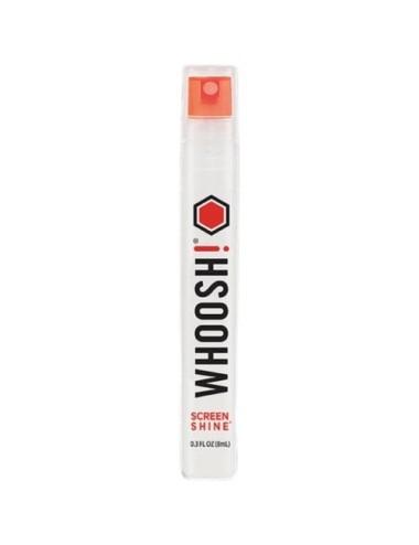Kit Limpiador de Pantallas de Bolsillo Whoosh Kit Pocket WSH001/ Spray 8ml + Paño Microfibra