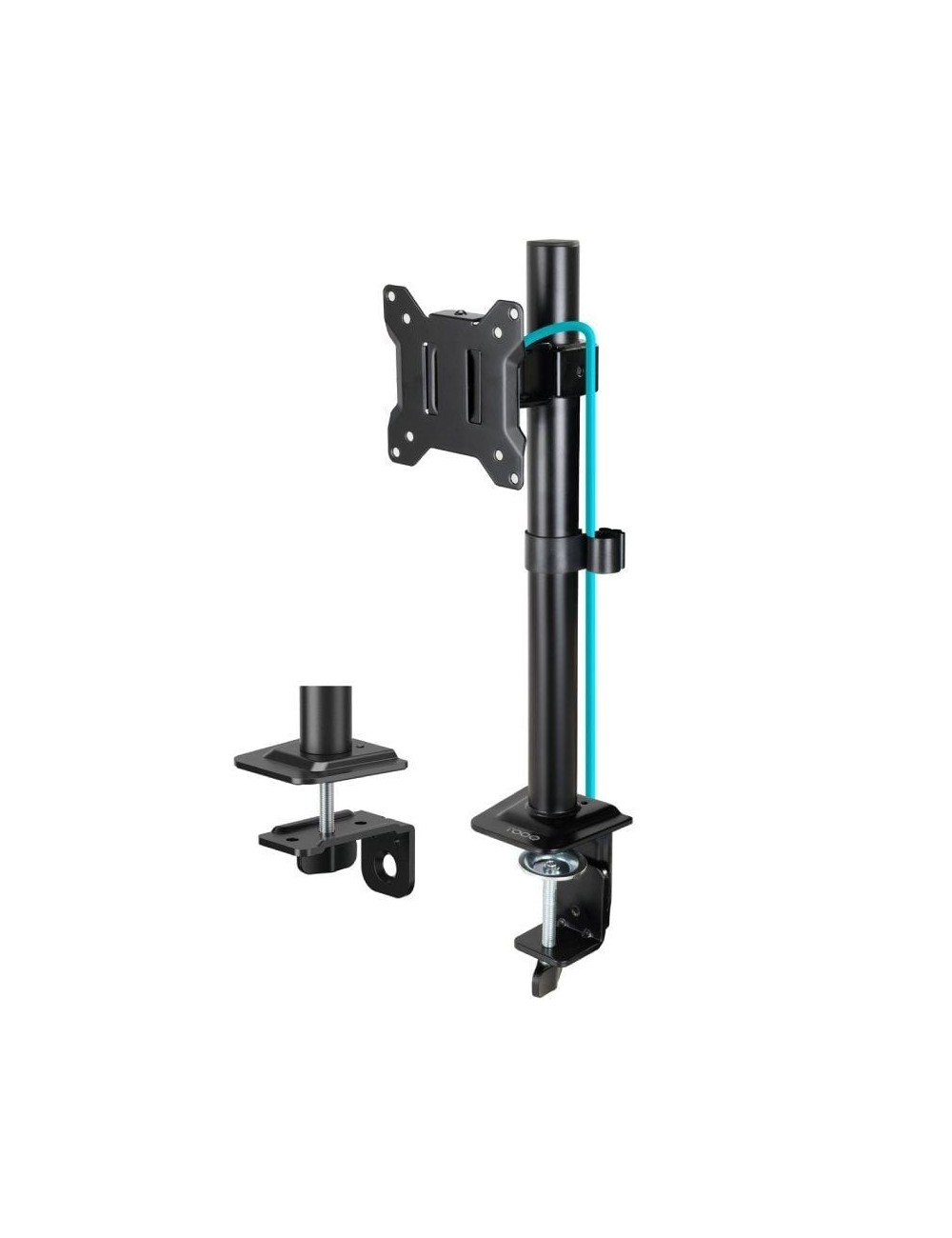 Soporte de Mesa para Monitor TooQ DB1130TN-B/ Giratorio/ Inclinable/ hasta 10kg