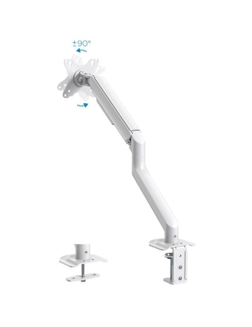 Soporte de Mesa para Monitor TooQ DB4032TNR-W/ Giratorio/ Inclinable/ hasta 9kg