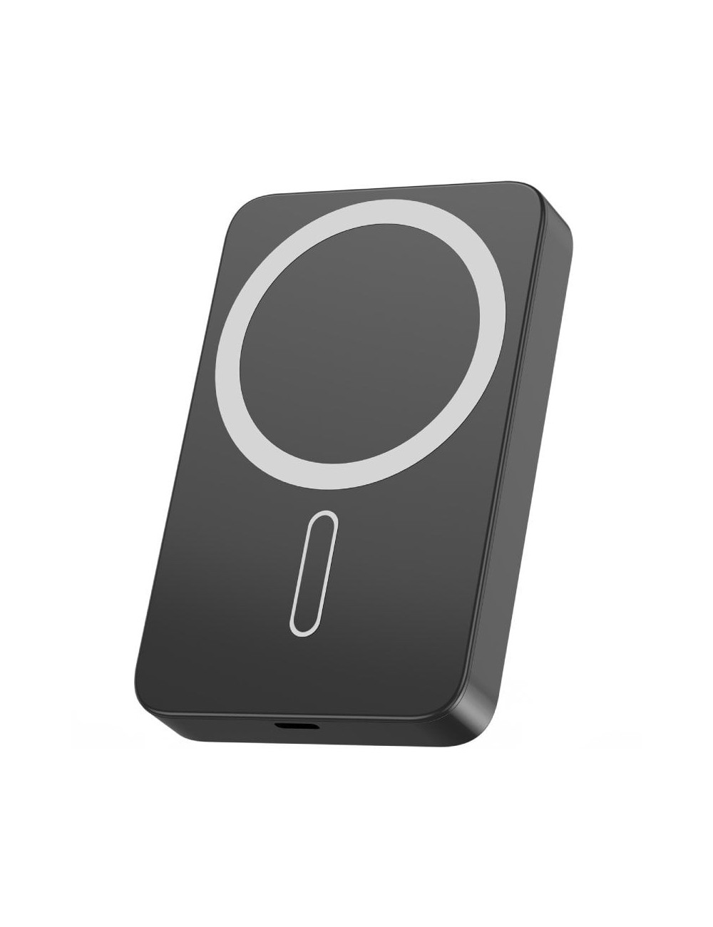 Powerbank 10000mAh Leotec LEPOWW20W10K/ 20W/ Wireless/ Negra/ Incluye Cable USB Tipo-C