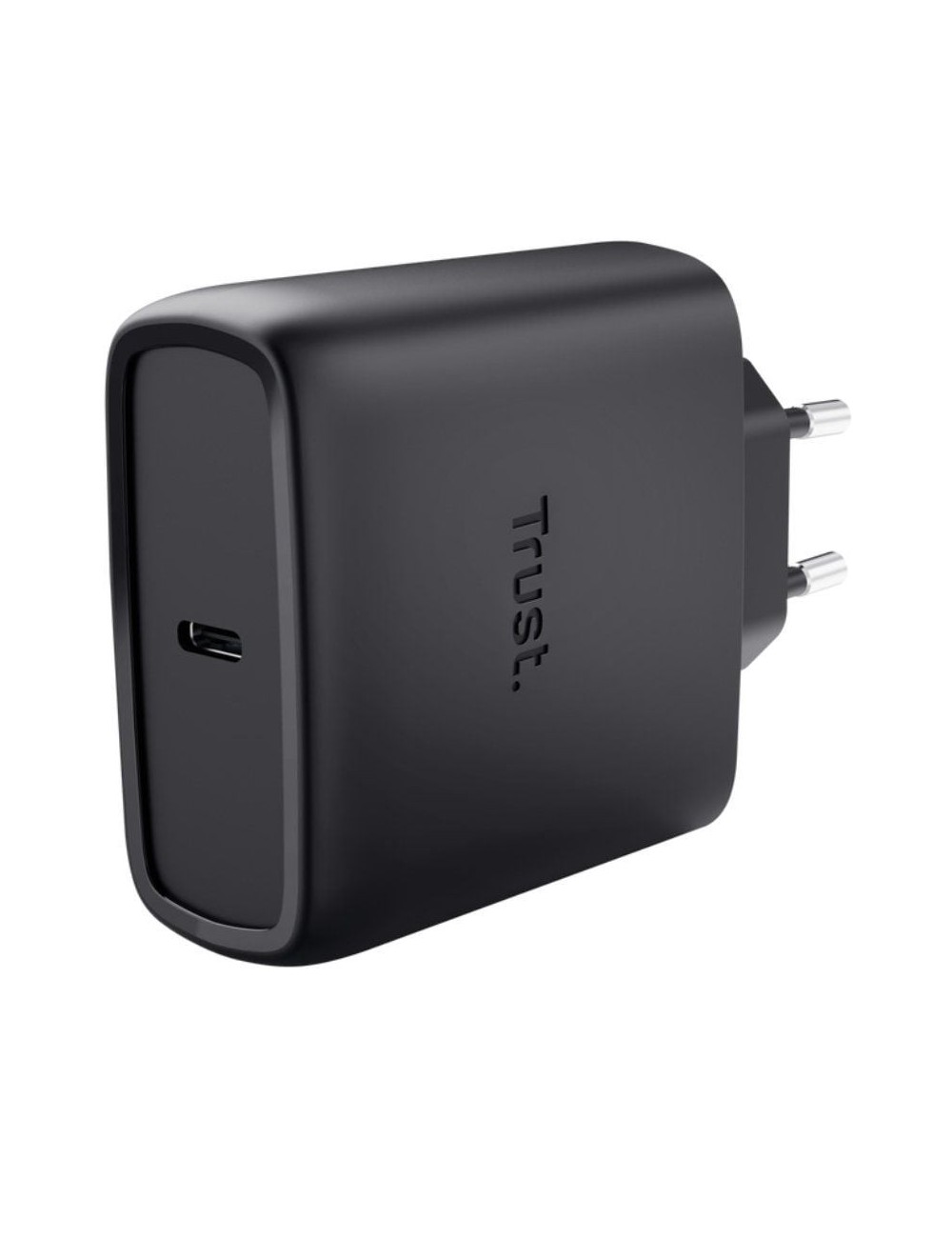 Cargador de Pared GaN Trust Maxo 65W/ 1xUSB Tipo-C/ Incluye Cable USB Tipo-C/ 65W