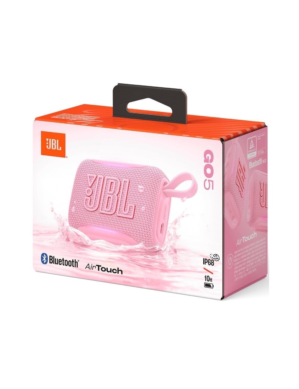 Altavoz con Bluetooth JBL GO 5/ 4.8W/ 1.0/ Rosa