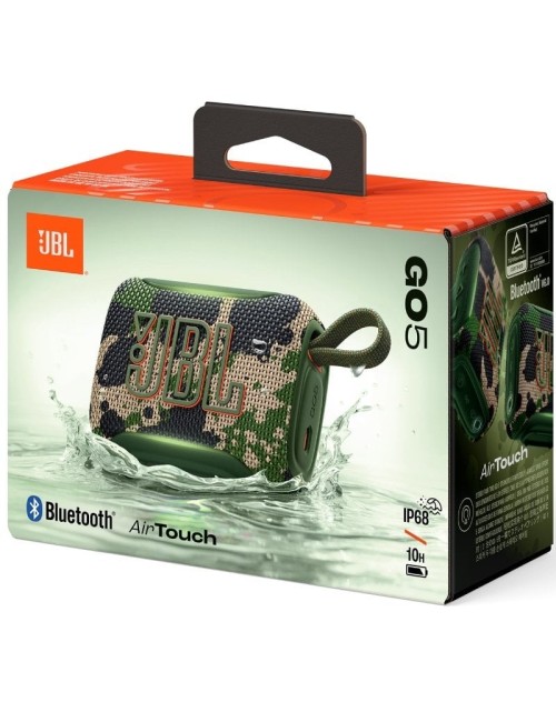 Altavoz con Bluetooth JBL GO 5/ 4.8W/ 1.0/ Squad
