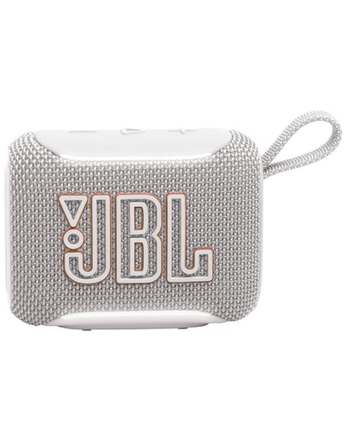 Altavoz con Bluetooth JBL GO 5/ 4.8W/ 1.0/ Blanco