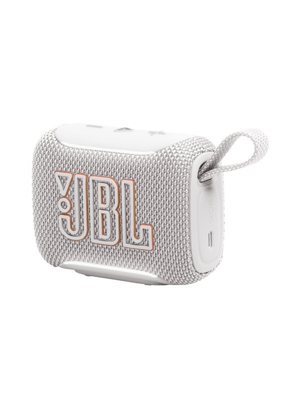 Altavoz con Bluetooth JBL GO 5/ 4.8W/ 1.0/ Blanco