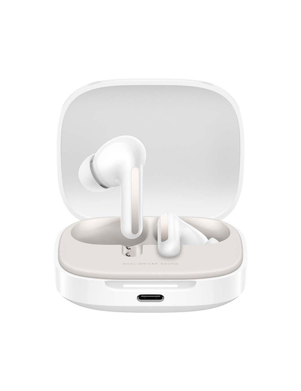 Auriculares Bluetooth Xiaomi Redmi Buds 6 con estuche de carga/ Autonomía 10h/ Blancos