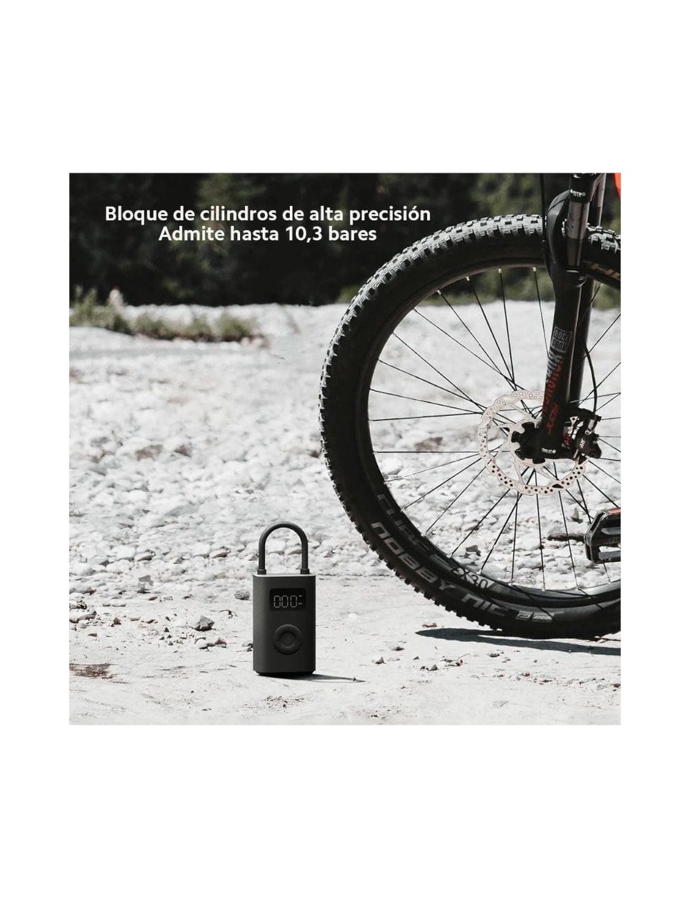 Mini Compresor Xiaomi Portable Electric Air Compressor 2/ 2000 mAh/ 150 psi