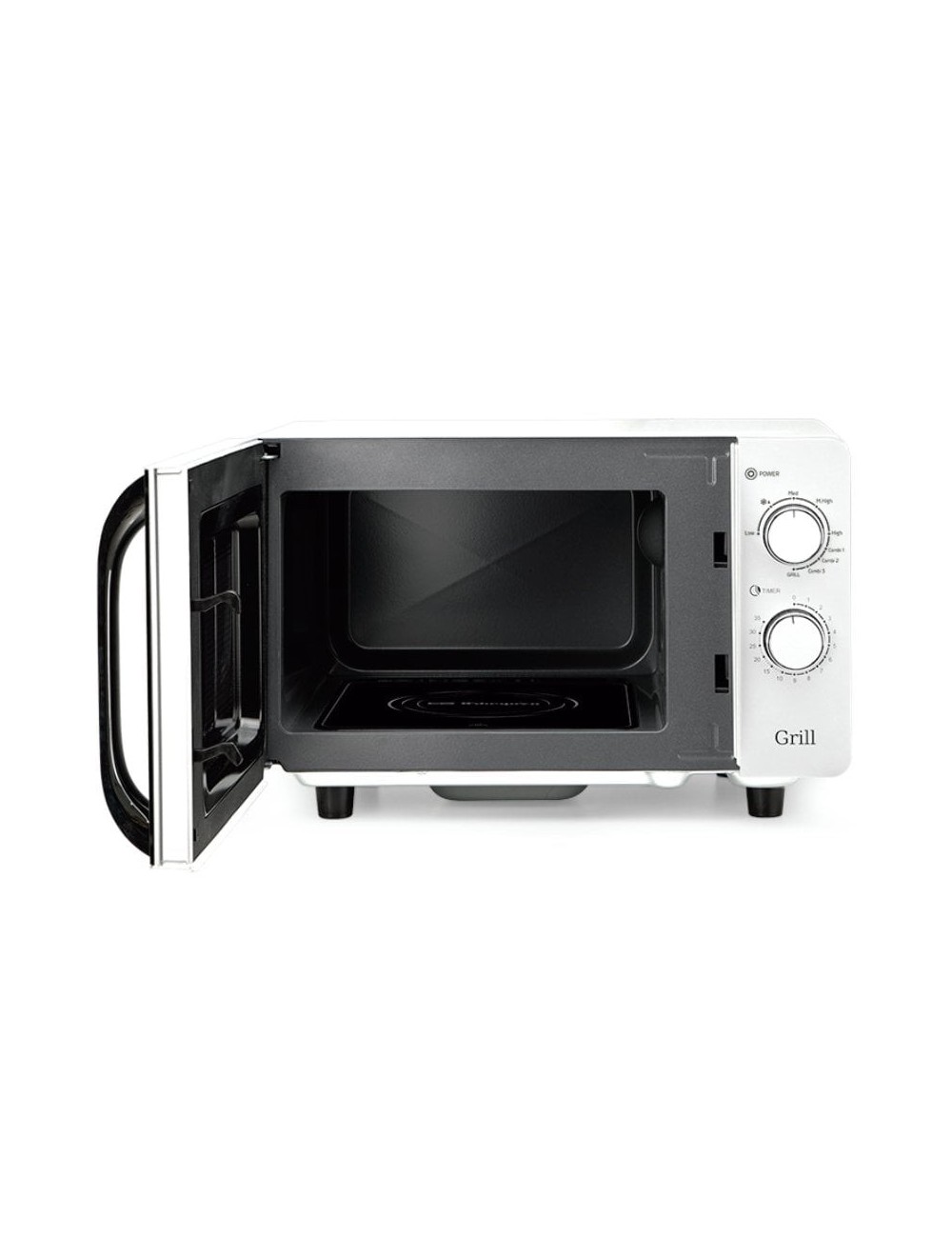 Microondas Orbegozo MIG 2070 CE/ 700W/ Capacidad 20L/ Función Grill/ Blanco