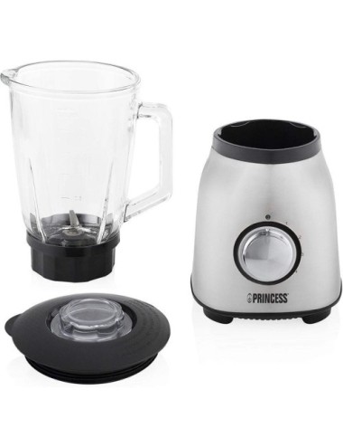 Batidora de vaso Princess 212091/ 1000W/ 4 Velocidades/ Capacidad 1.5L