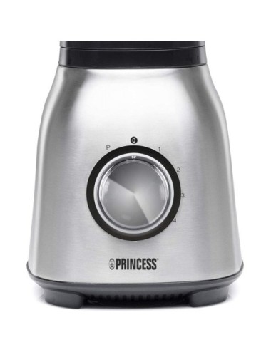 Batidora de vaso Princess 212091/ 1000W/ 4 Velocidades/ Capacidad 1.5L