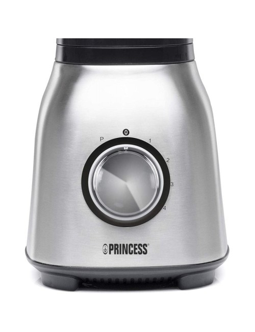 Batidora de vaso Princess 212091/ 1000W/ 4 Velocidades/ Capacidad 1.5L