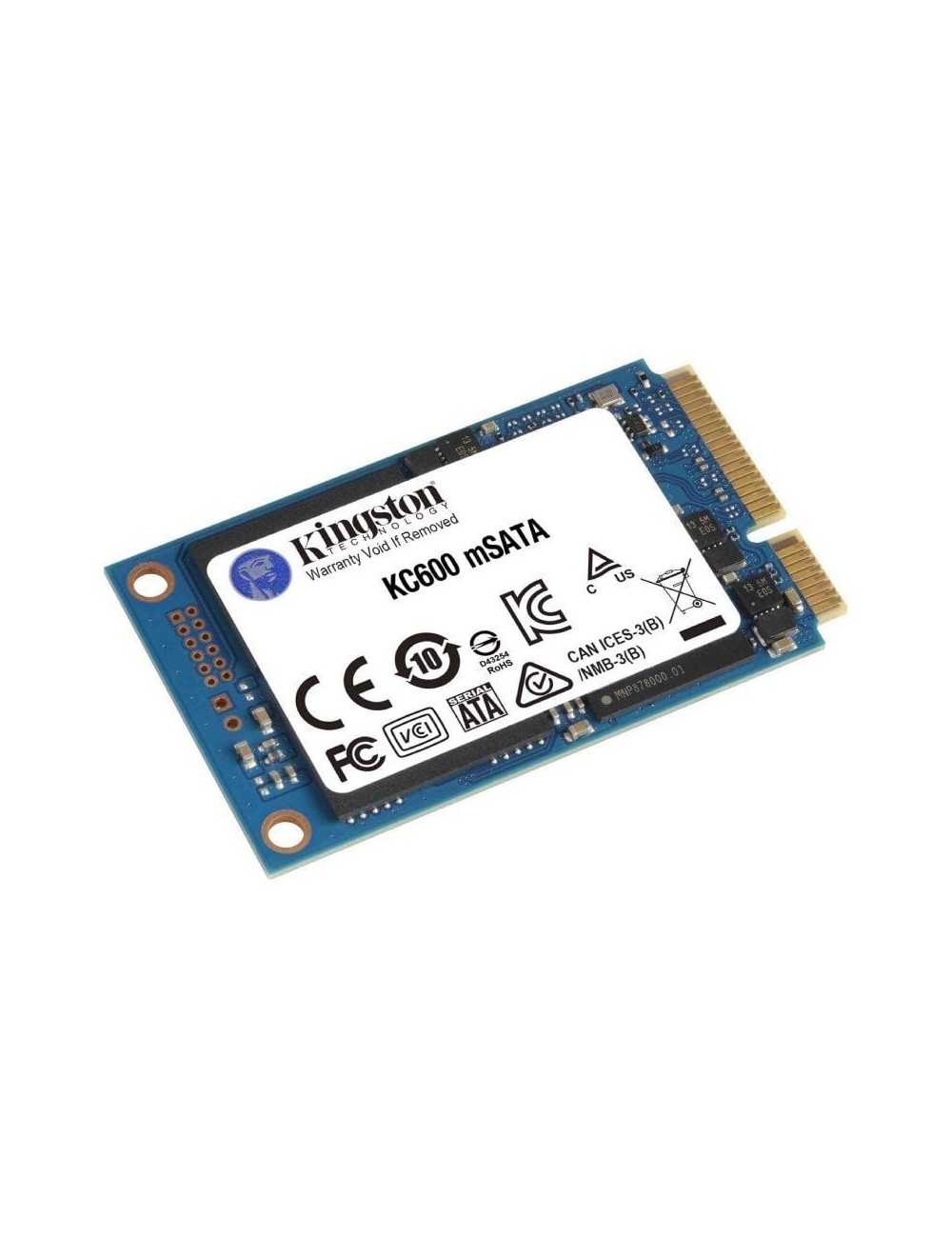 Disco SSD Kingston KC600 1TB/ mSATA/ Full Capacity