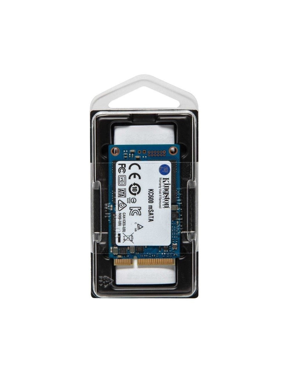 Disco SSD Kingston KC600 1TB/ mSATA/ Full Capacity