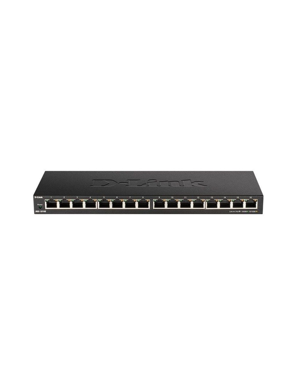 Switch D-Link DGS-1016S 16 Puertos/ RJ-45 10/100/1000