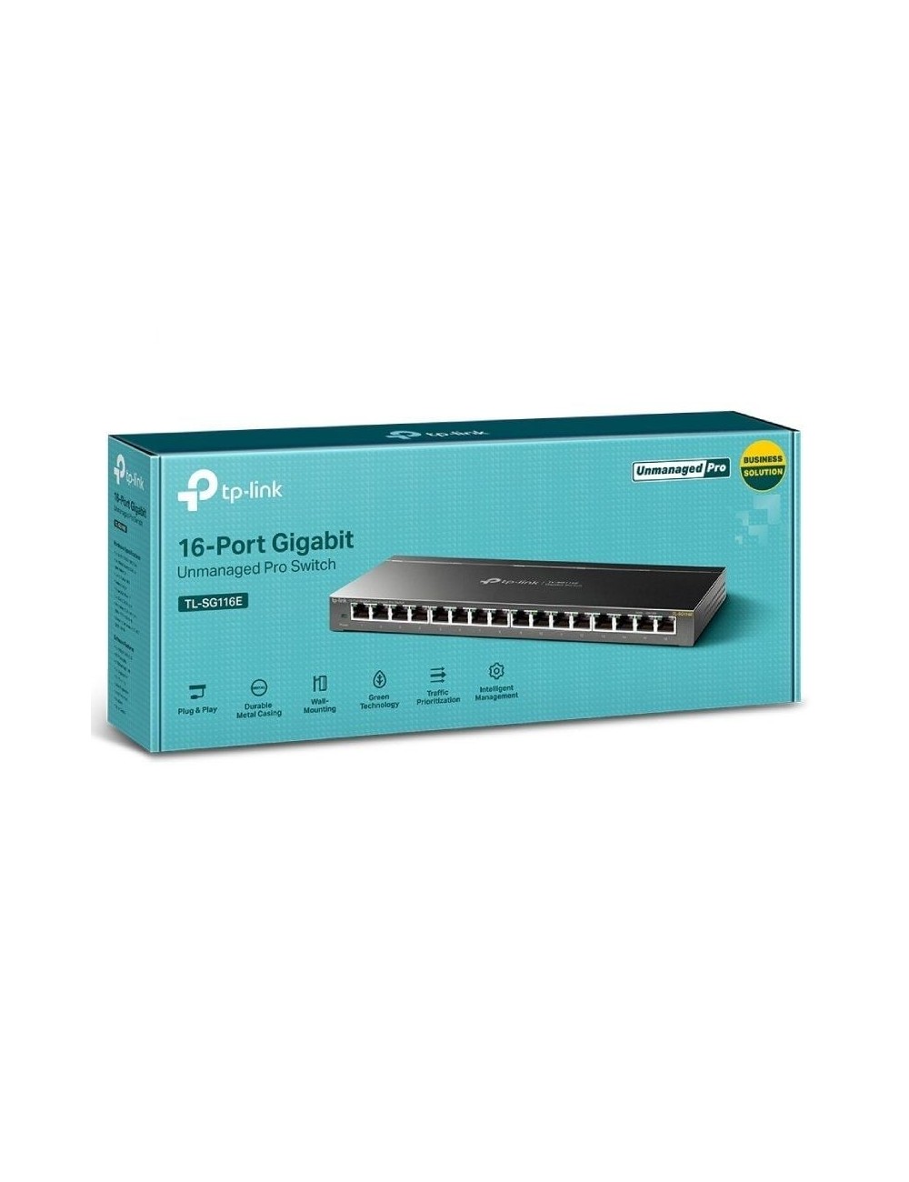Switch TP-Link TL-SG116E 16 Puertos/ RJ-45 10/100/1000