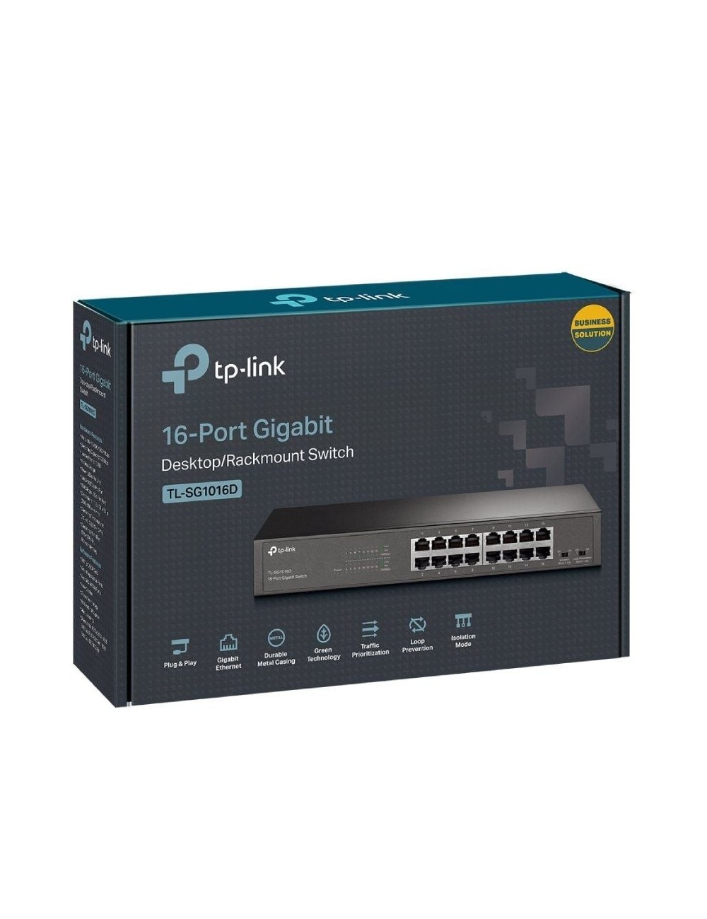 HUB SWITCH 16 PTO 10/100/1000 TP-LINK(SG1016DE)