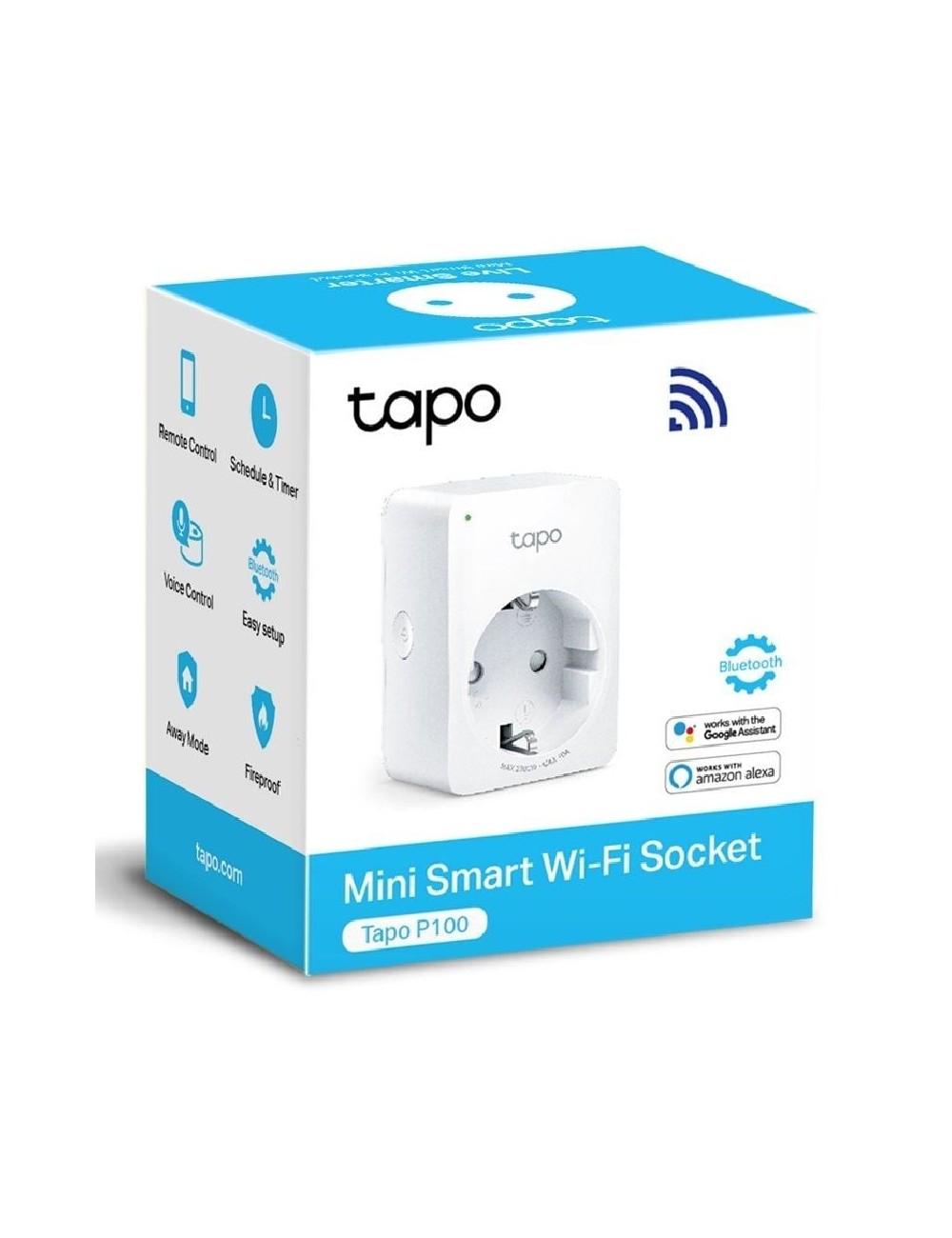 Enchufe WiFi Inteligente TP-Link Tapo P100