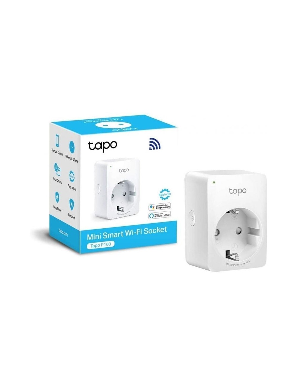 Enchufe WiFi Inteligente TP-Link Tapo P100