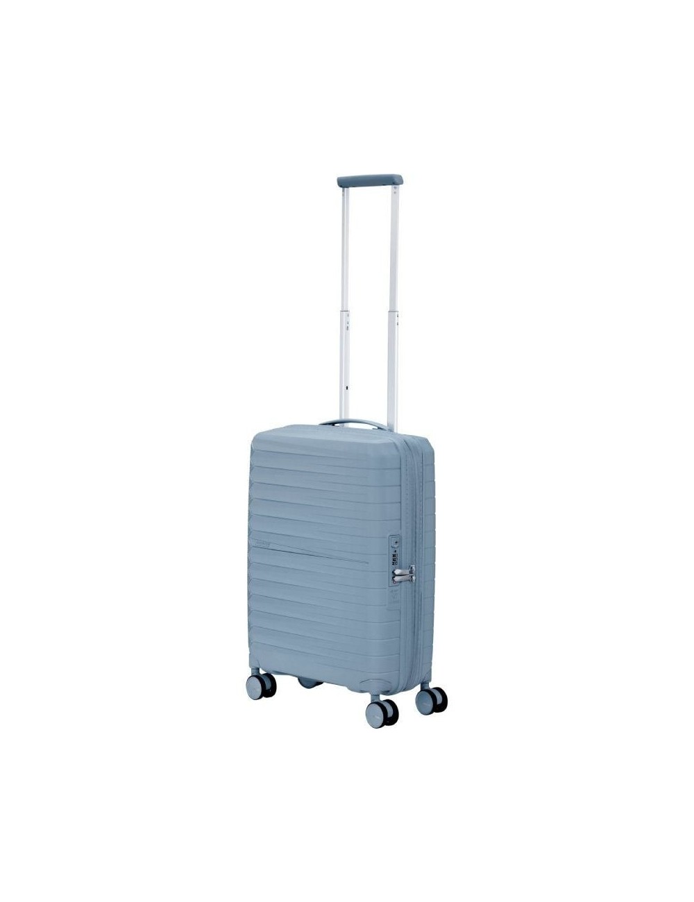 Maleta de Cabina American Tourister FastForward Spinner Expansible 55cm/ 55x40x23cm/ 4 Ruedas/ Azul
