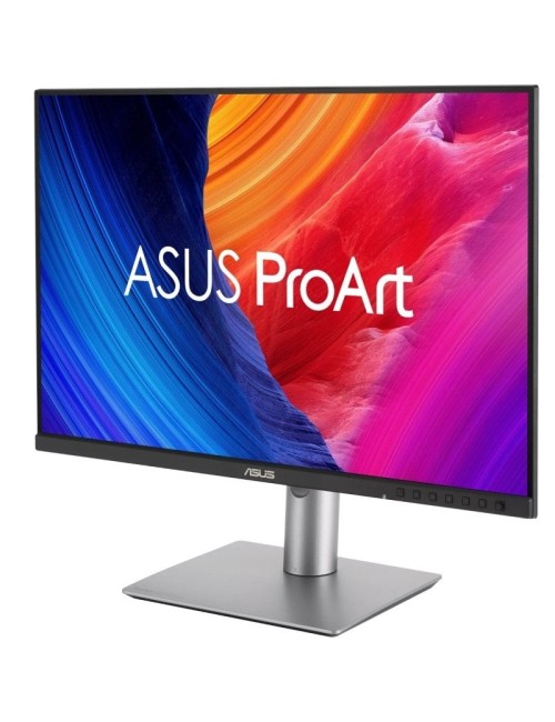 Monitor Profesional Asus ProArt Display PA248QFV 24.1'/ WUXGA/ Multimedia/ Regulable en altura/ Negro y Plata