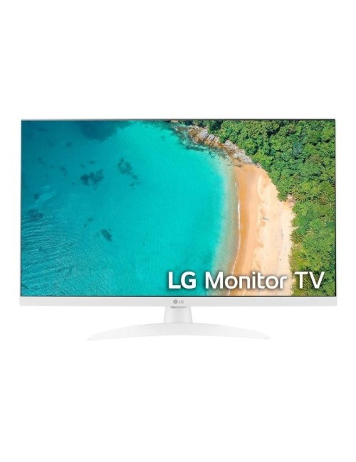 Monitor/Televisor LG 27TQ615S-WZ 27'/ Full HD/ Multimedia/ Smart TV/ Blanco