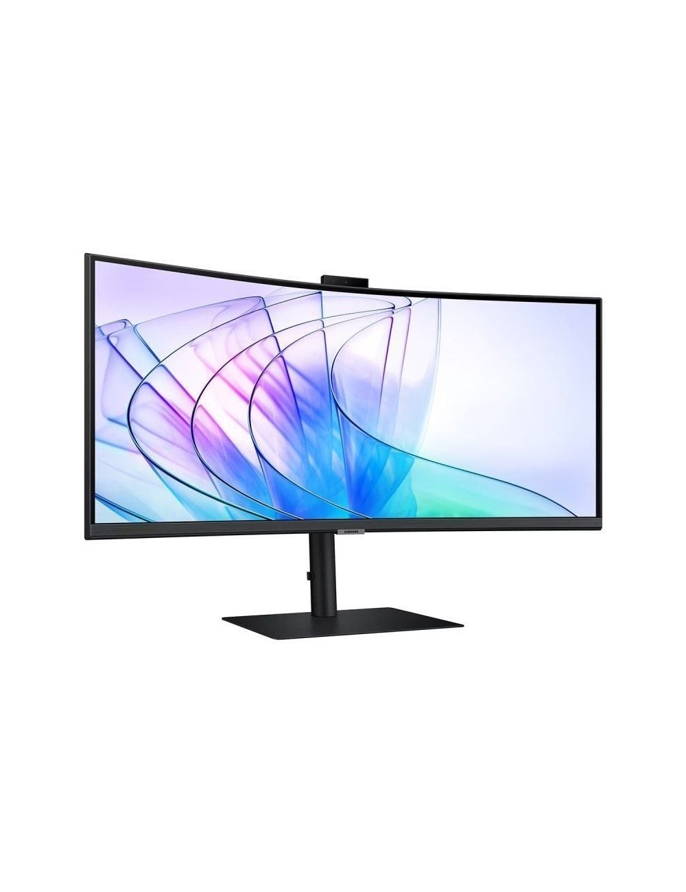 Monitor Profesional Ultrapanorámico Curvo Samsung ViewFinity S6 S34C652VAU 34'/ UWQHD/ Webcam/ Multimedia/ Regulable en Altura/ 