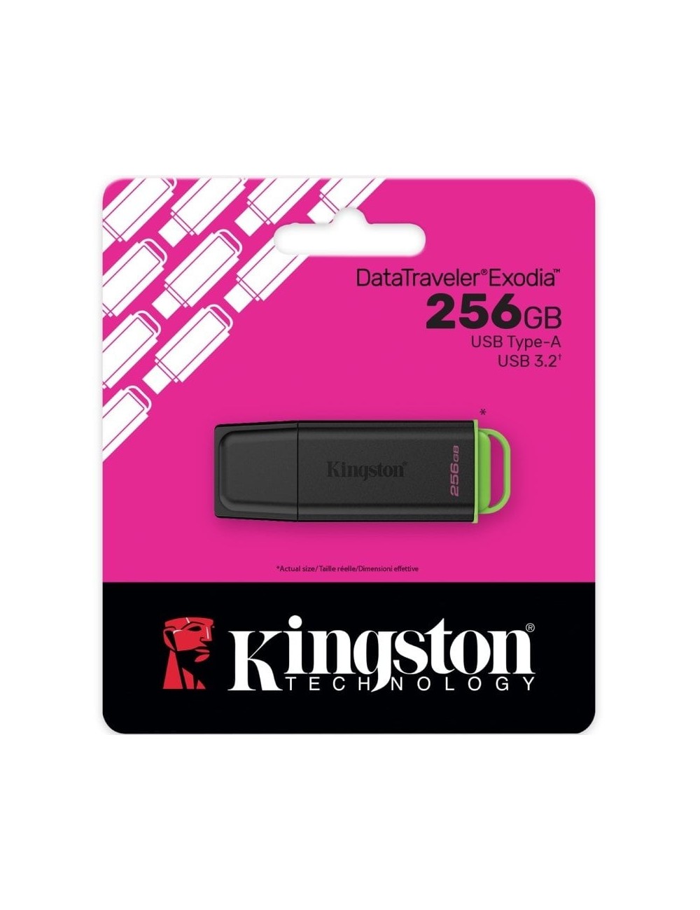 Pendrive 256GB Kingston DataTraveler Exodia Gen2 USB 3.2