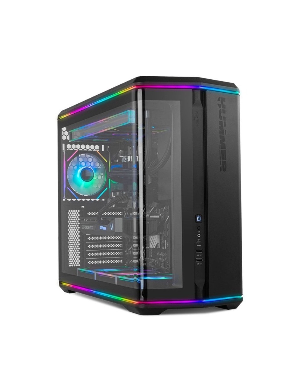 Caja Gaming Semitorre Nox Hummer Anvil