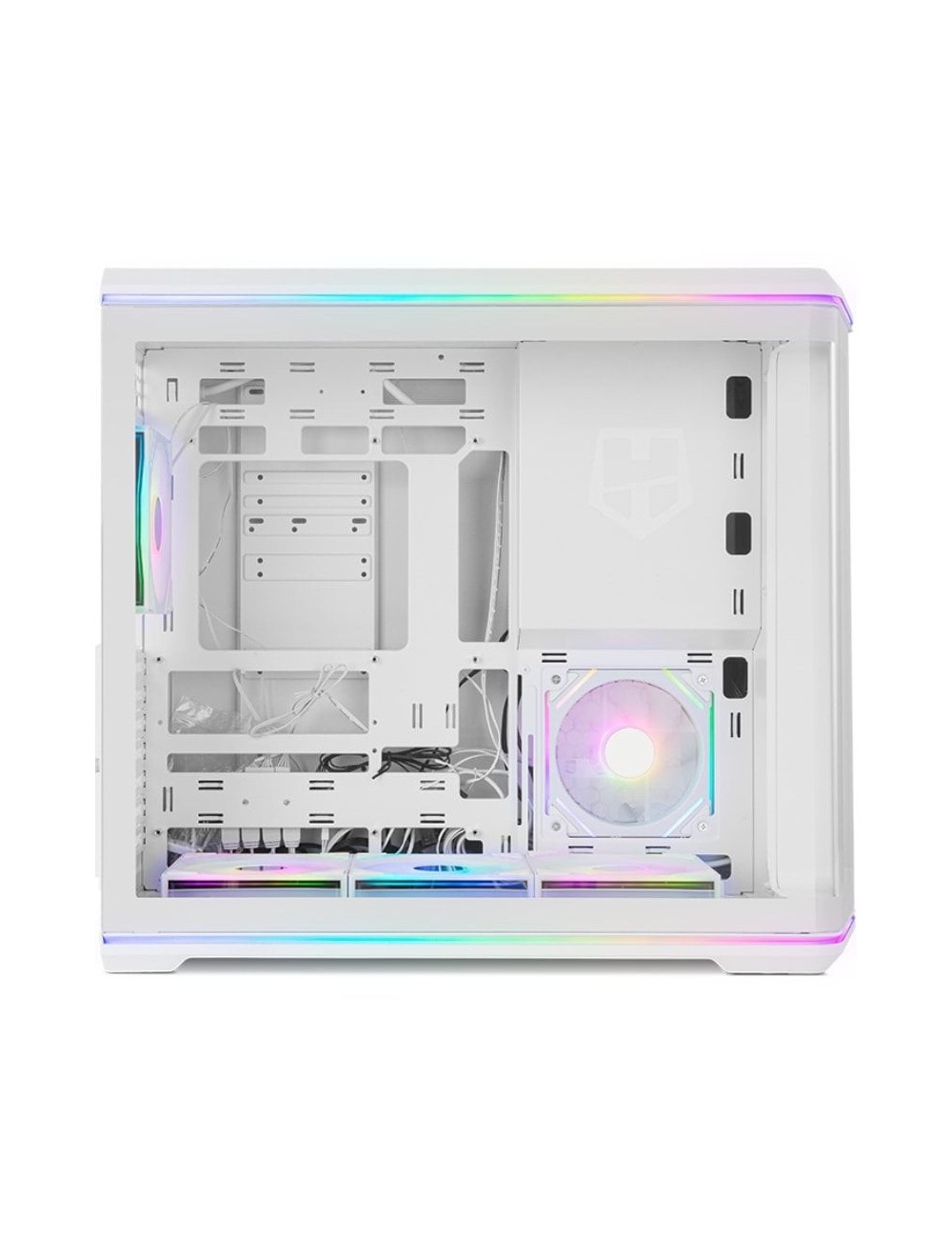 Caja Gaming Semitorre Nox Hummer Anvil/ Blanca