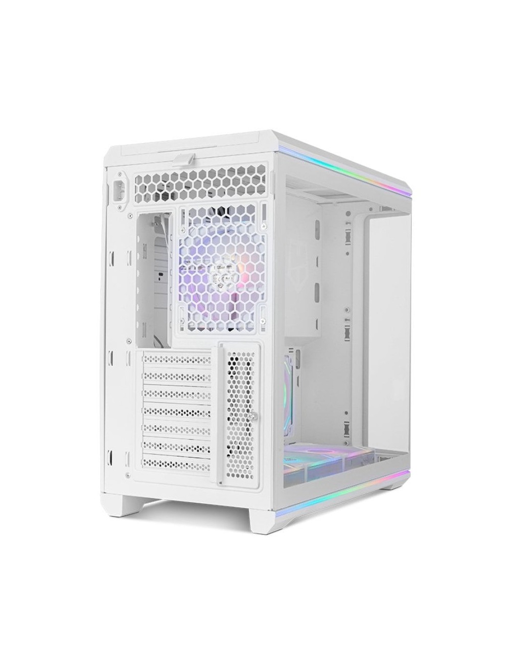 Caja Gaming Semitorre Nox Hummer Anvil/ Blanca