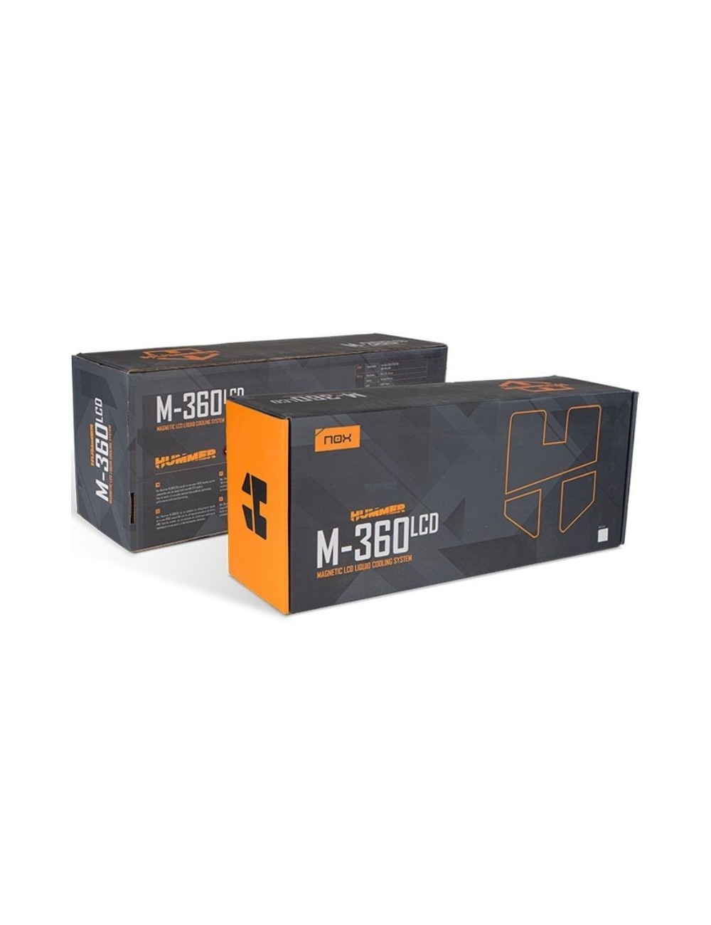 Sistema de Refrigeración Líquida Nox M-360 LCD/ Blanco