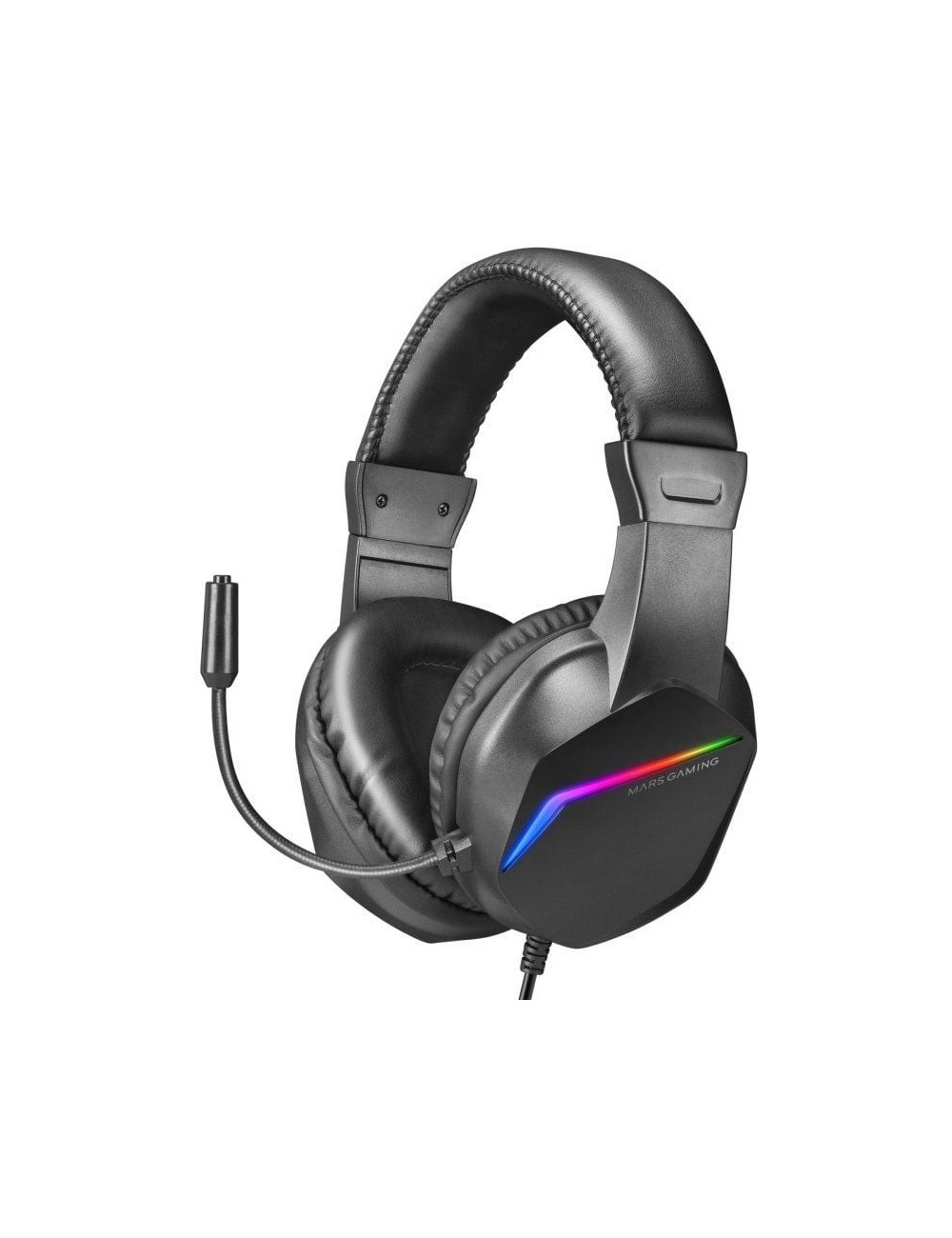 Pack Gaming Mars Gaming MCP-RGB3/ Teclado RGB + Ratón Óptico + Alfombrilla XXL + Auriculares