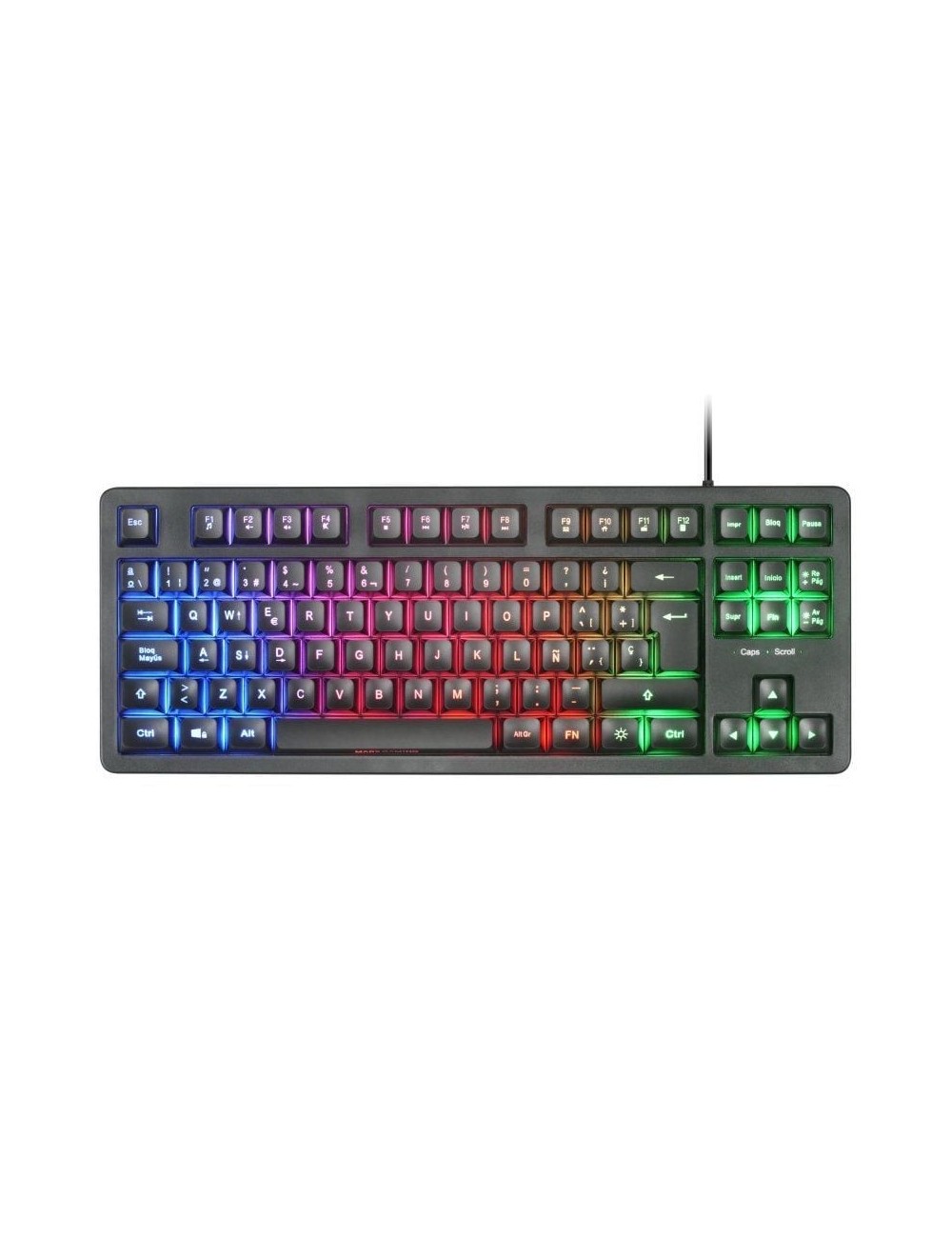 Pack Gaming Mars Gaming MCP-RGB3/ Teclado RGB + Ratón Óptico + Alfombrilla XXL + Auriculares